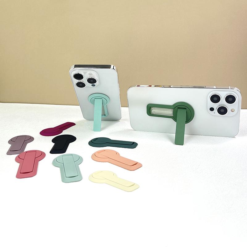 Portable Self Adhesive Phone Holder Cellphone Kickstand Foldable Desktop Phone Mount Stands Bracket For Iphone For Android