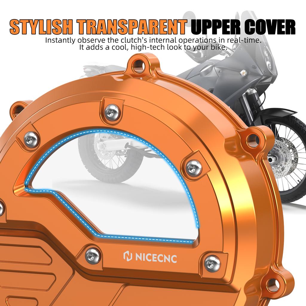 Motorcycle Engine Clutch Cover for KTM 990 SMR SMT 990 Adventure/S/R 990 Super Duke/R 990 Supermoto T 950 Super Enduro R