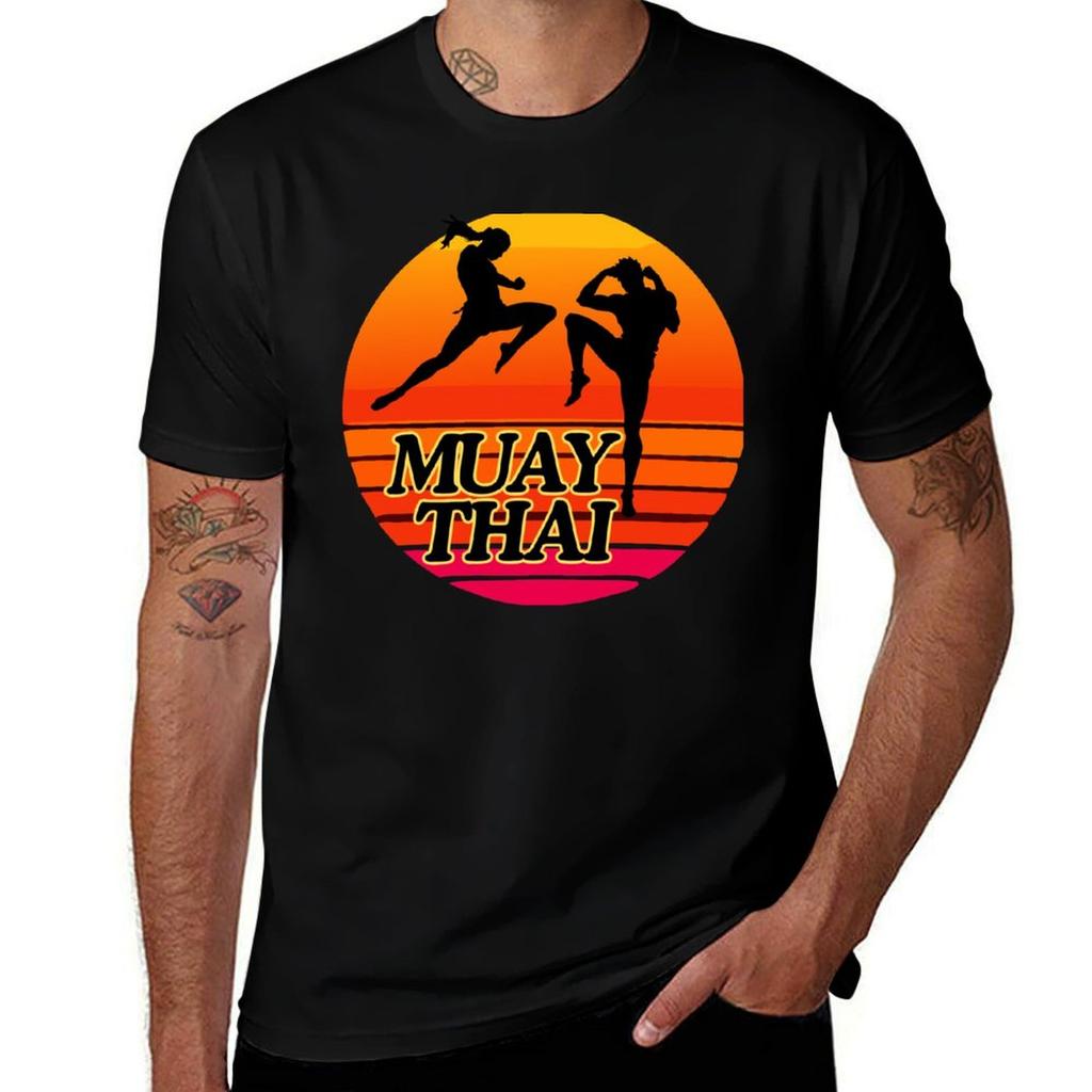 Fierce Fighters : Muay Thai Legends T-Shirt Plus Size Basic Cotton T-Shirt