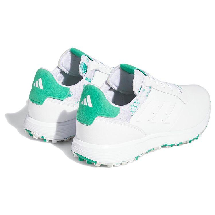 Adidas S2G SL 23 Shock Absorbing Slip Resistant Durable Low Top Golf Shoes Men Sneakers White Green GV9422