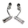 Engine Guard Highway Pegs Comfortable Motorcycle Highway Foot Pegs Reliable Durable for Davidson 2 (Long)
