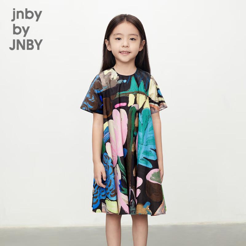 Летнее платье принцессы А-силуэта для девочек JNBY 120cm