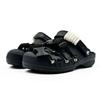Crocs Baya EVA Traveller Plus Trendy Versatile Hole Shoes Women's Black