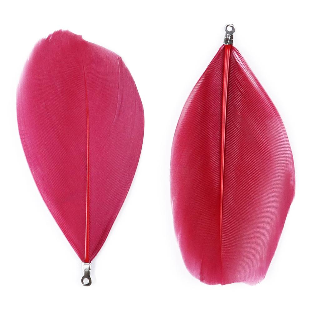 18 barevných krásných husích peří pro párty karnevalové šperky doplňky 100/200ks Purpurové labutí pera Diy Dort Dekorativní řemesla