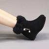 Plush Snow Boots for Women, Winter Thick Cotton Boots with Increased Height Inside, and Plush Warm Short Boots
