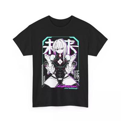 100% Cotton TOPS UNISEX TEES MENS WOMENS Waifu Material Anime T-Shirt, Anime Tee, Unisex T-Shirt, Kawaii Shirt, OtakuLU