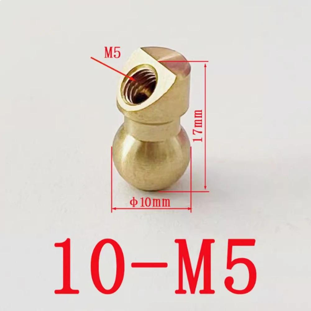 10PCS CNC Machine Oblique Spray Brass Coolant Nozzle Tool Holder Joint Nozzle Suitable For Deep Hole Machining