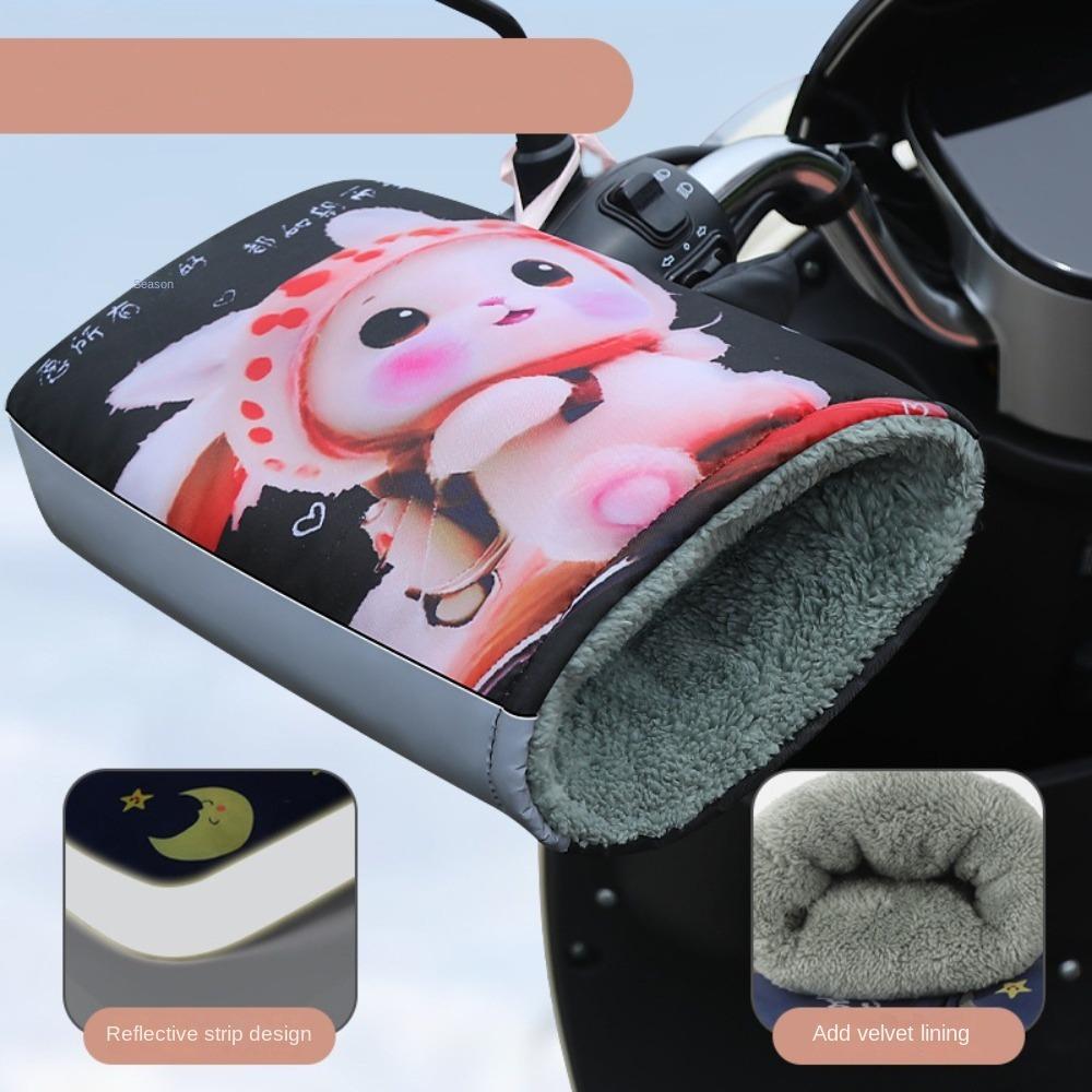 Windproof Electric Vehicle Warm Gloves Breathable Scooters Hand Guards  Cycling Driving