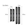 fqshd6 Carbon Fiber Vinyl Door Sill Guard Anti Scratch Protector Sticker For Volvo R-Design XC60 XC90 S60 V60 XC40 C40 S90 V90 V40 XC70