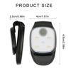 Rechargeable Night Lights Clip on Small Headlamps Running Lights Night Running Chest Lights for Running, Jogging