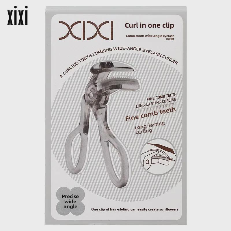 Ondulator de gene cu unghi larg de floarea-soarelui Xixi cu pieptene de ondulare cu un singur clip pentru forma naturala, de lunga durata a genelor