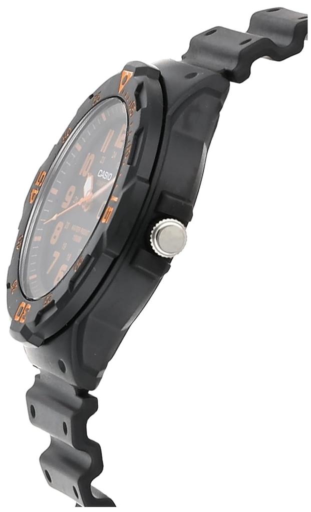 Casio Analoge Standarduhr Herren 3-Zeiger MRW-200H-4B (Importiert)