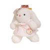 Plüsch-Hasenpuppe mit Kleid Weiche Baumwollfüllung für Kinder und Teenager Geschenk