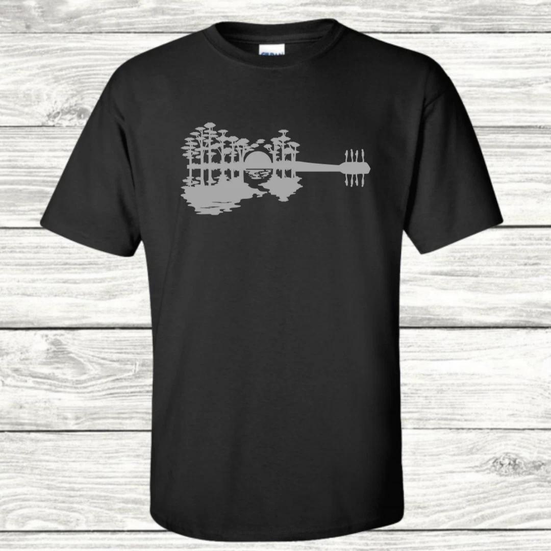 Guitar Sunset - Graphic T-Shirt XXXXL