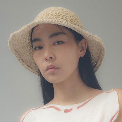 Poesiedame Straw Bucket Hat