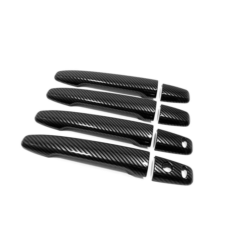 For Mitsubishi Outlander 2013 - 2015 2016 2017 2018   Door Handle Cover Bowl Frame Cover Trims Sticker Car Accessories