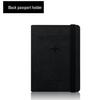 PU Leather RFID Passport Wallet Set with Strap, Card Holders, Ticket Sleeve, and SIM Slot