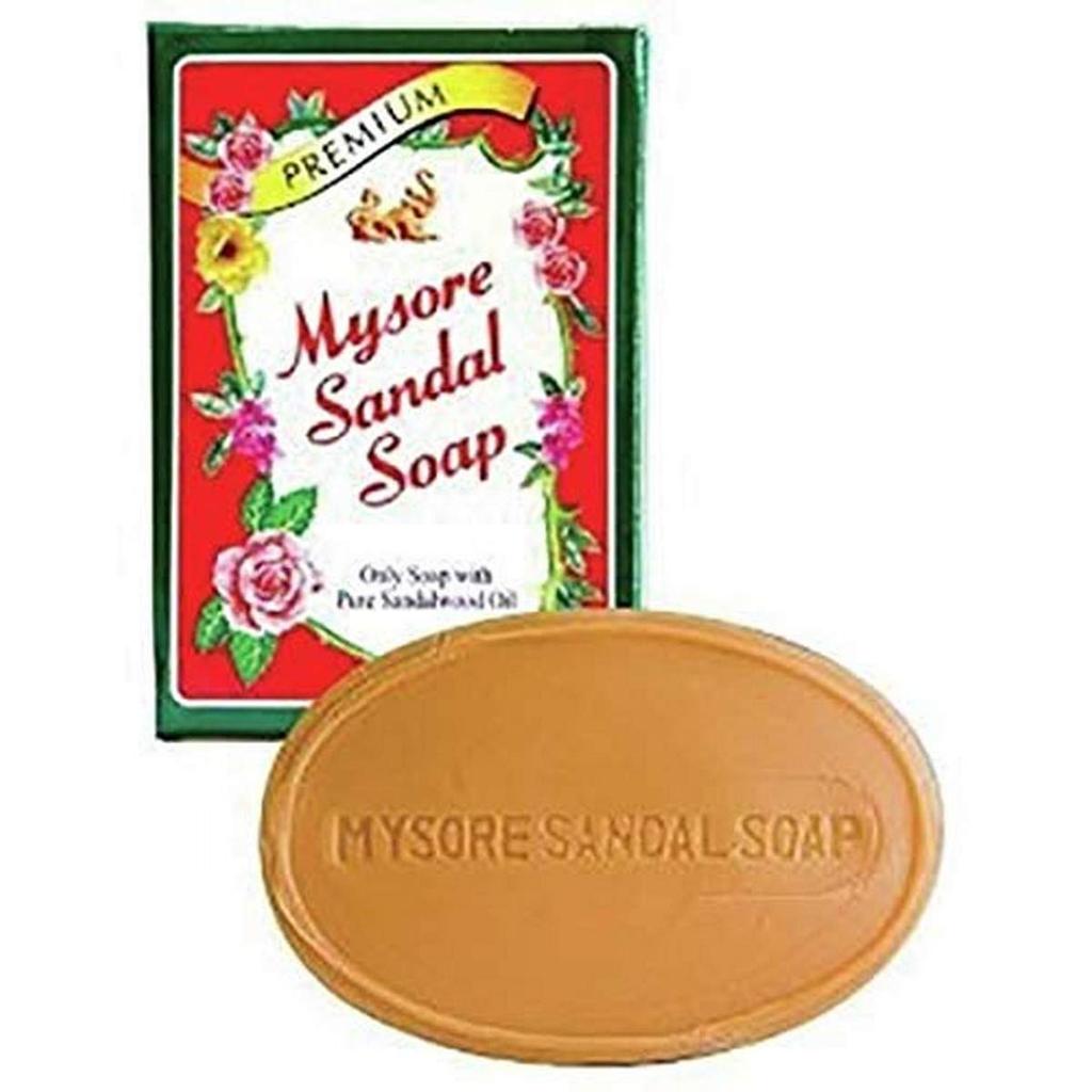 Mysore Sandal Soap 75 G Single Bar Classic Fragrance Gentle Cleansing Daily Bath Use Smooth Skin Feel