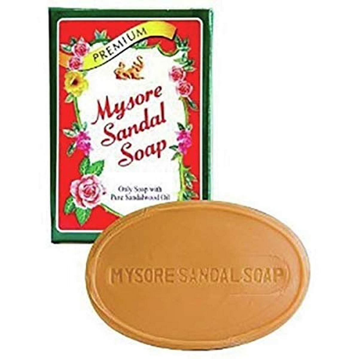 Mysore Sandal Soap 75 g Single Bar Classic Fragrance Gentle Cleansing Daily Bath Use Smooth Skin Feel