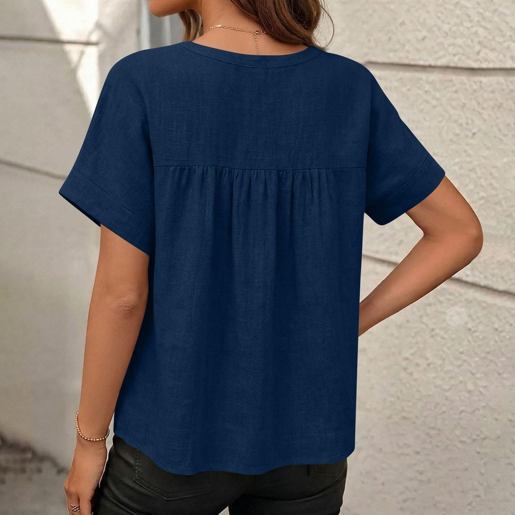 Women's Casual Short-sleeved Blouse