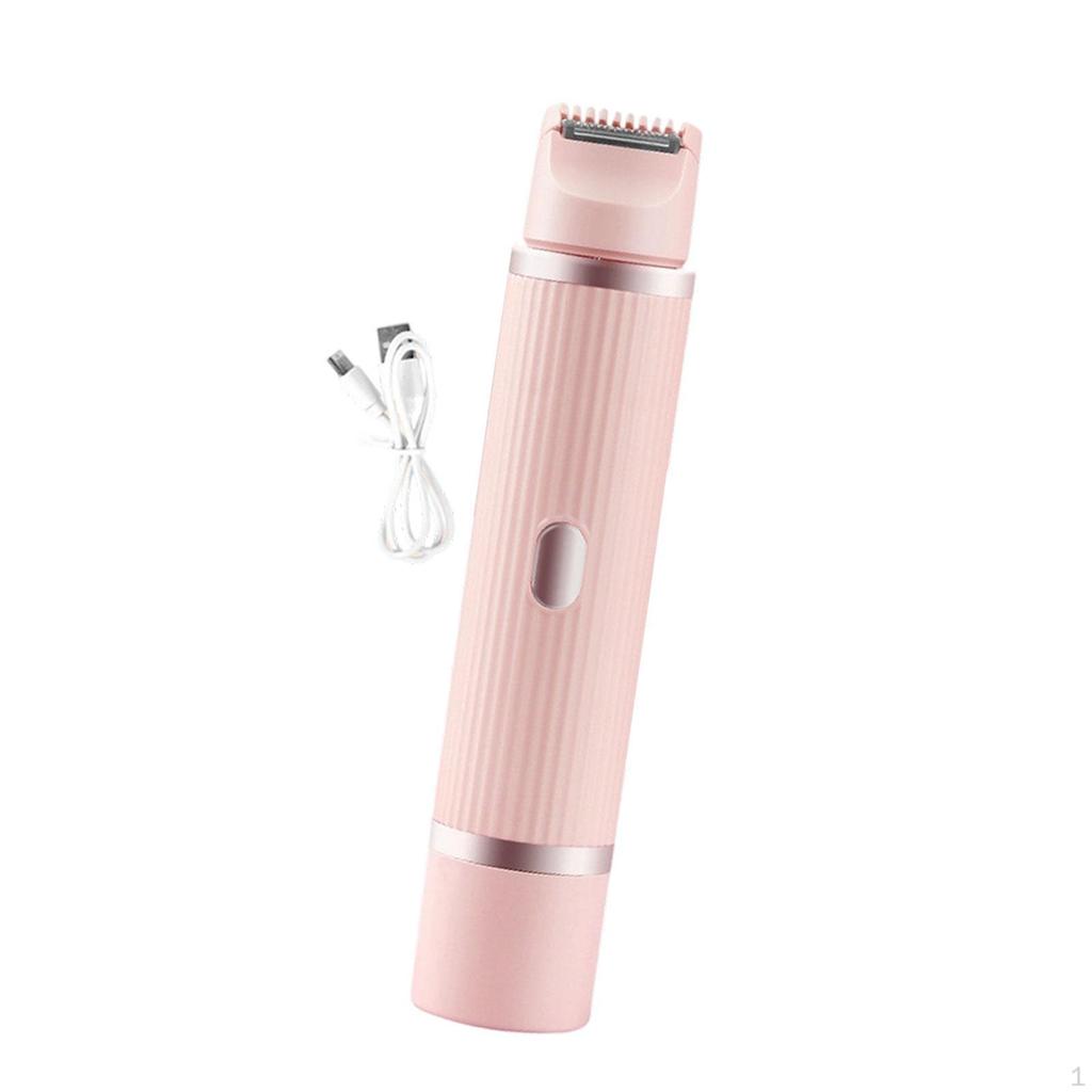 Bikini Trimmer Facial Hair Remover Double Headed Ergonomic Practical Electric Shaver for