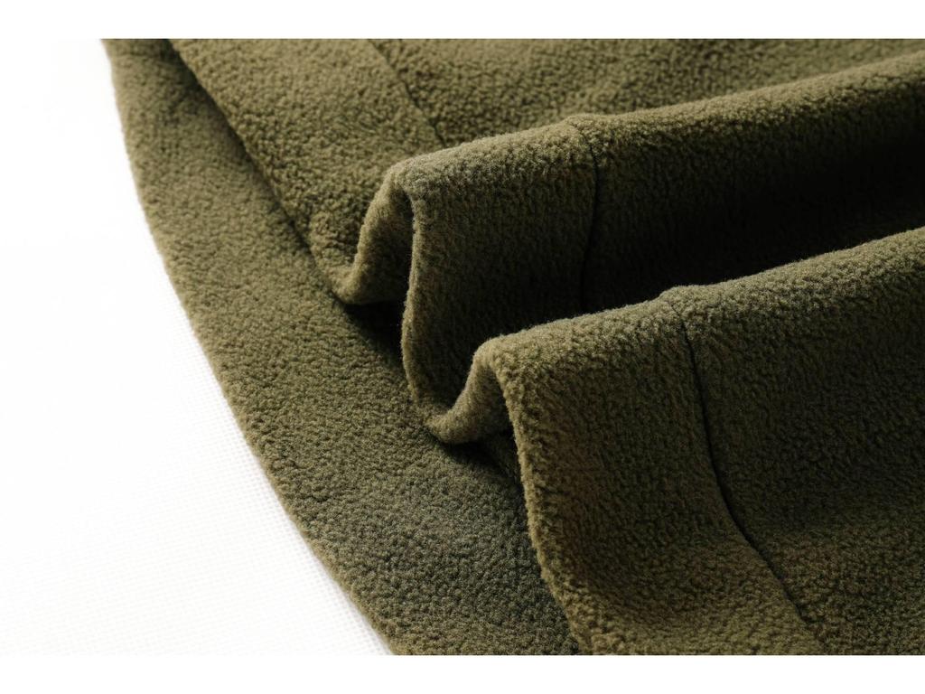 Men's Autumn/Winter Tactical Hoodie - Stand-up Collar, Warm, Loose, Breathable, Solid Color, Plus Velvet, Thickened