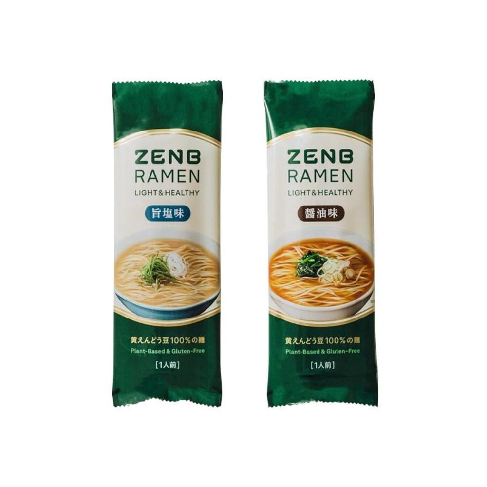 Japan ZENB RAMEN 100% Yellow Pea (Umashio / Soy Sauce Flavor) 1 Serving