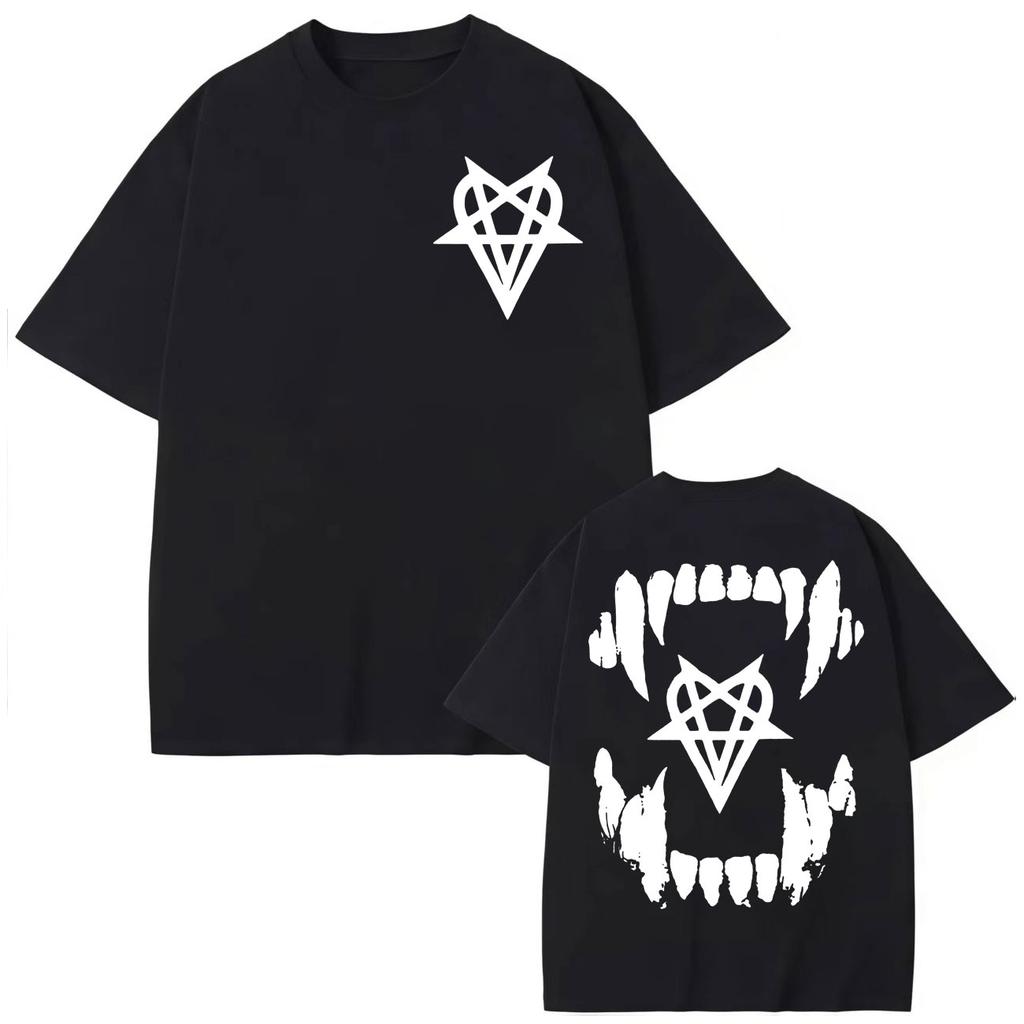 Rapper Playboi Carti Opium Merch T Shirt Men Women Clothing Fashion Hip Hop T-shirts Summer Casual Cotton Short Sleeve Top - ...