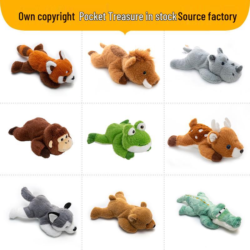 Golden Monkey, Wild Boar, and Husky Plush Toy Series - Birthday or Office Gift