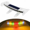 Mini Car Rear Wing Lamp Solar Energy Car Ambient Lighting Trunk Warning Light  Car Exterior Trim