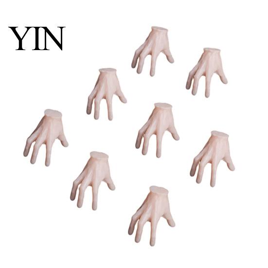 Creepy Atmosphere Accessories Halloween Mini Crawling Hand Ornaments, Realistic Palm Decor Props, Spooky Ornaments Scary Tabletop Horror Accents