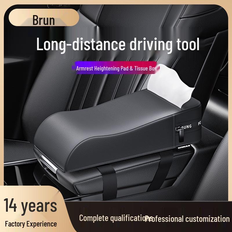 Memory Foam Car Armrest Riser Pad