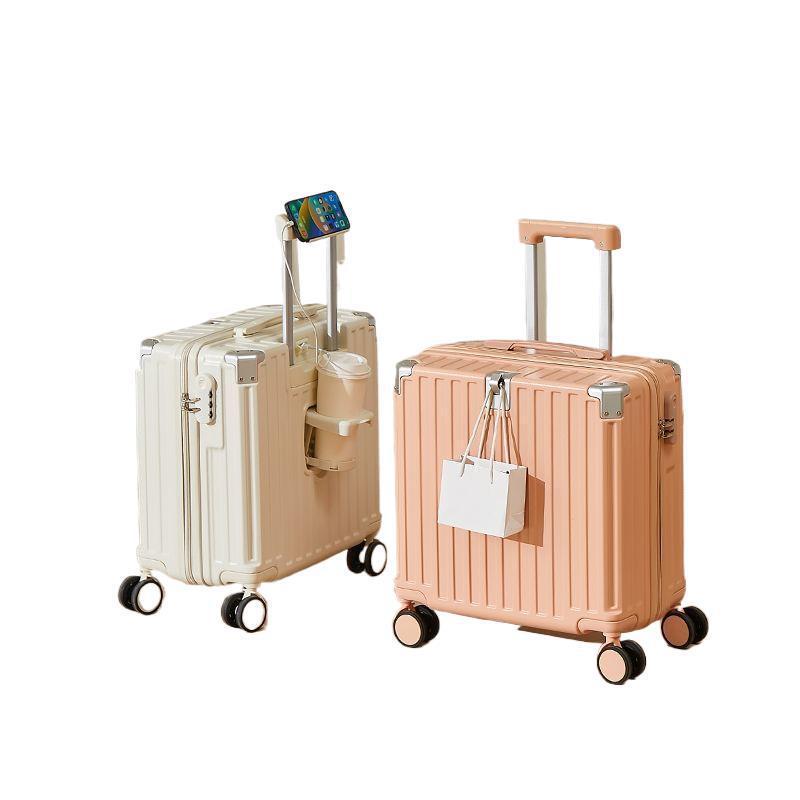 Stilvoller & Langlebiger Damen-Multifunktions-Reisekoffer mit Leise-Rollen