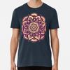 Purple and Gold Flower Mandala  S To 5XL Made In the AU/USA T-Shirt