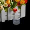 100Pcs Small Plastic Disposable Sauce Cups Food Storage Clear Package Box&Lid