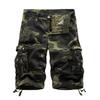 2025 Summer Men's Loose Casual Five-Pocket Work Pants Camouflage Shorts