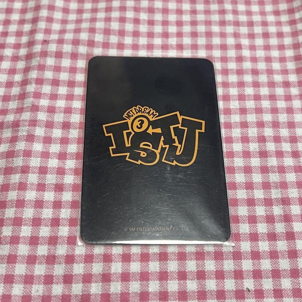 [USED] nctdream jeno istj bonus trading card apple music