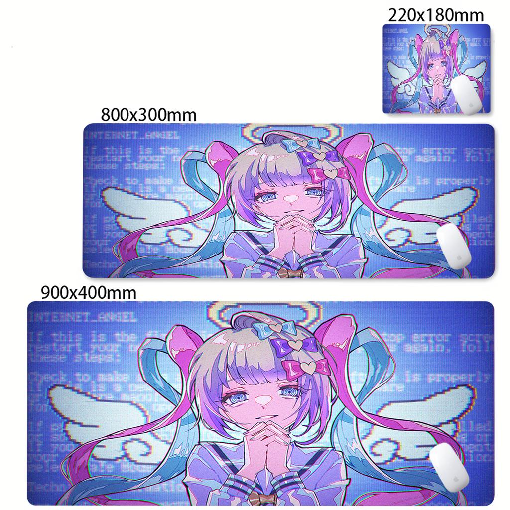 Xxl Kawaii Girl Mouse Pad Needy Girl Overdose Desk Mat Extended Mousepad Durable Cloth NonSlip Bottom For Laptop Gamer Setup