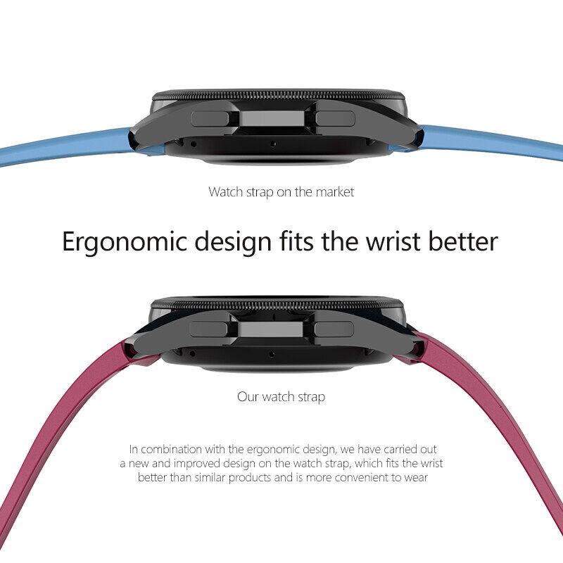 Original Strap for Samsung Watch 4 40mm 44mm 5Pro 45mm 42 46 Band Magnetic Buckle for Galaxy Watch 6 Classic 43mm 47mm Bracelet