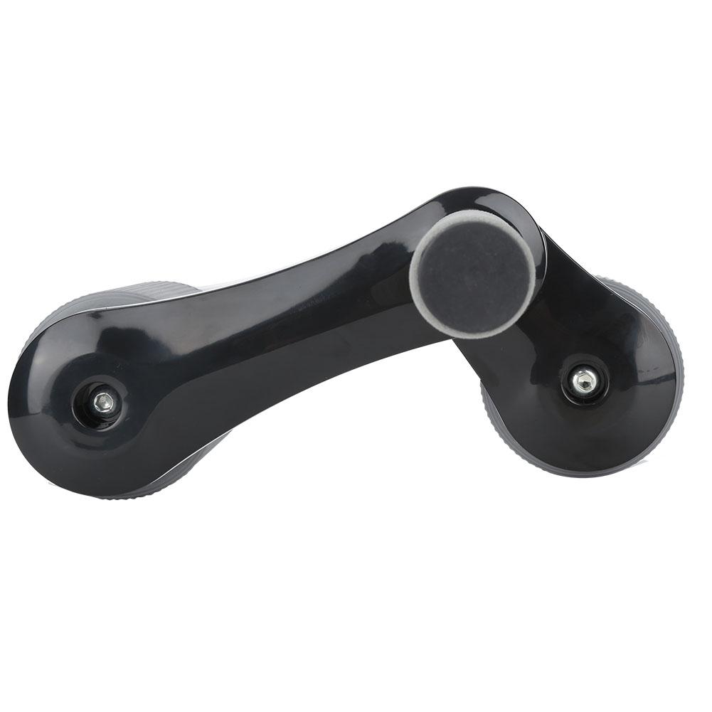 2 Wheels Ab Wheel Roller Abdominal Muscle Exerciser Gym Home Fitness Equipment with Knee Padblack
