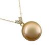 Pendant Top Yellow Women Pearl Used