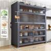 Étagère de Rangement Multifonctionnelle sur Pied et Buffet de Cuisine