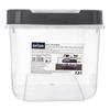 Storage container for capsules, powder and food, gray, 7.5 l
