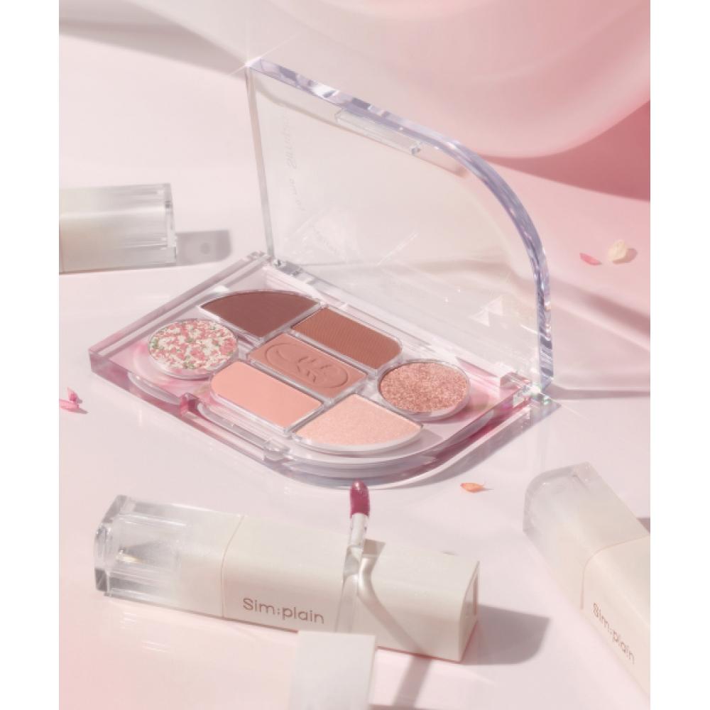 Sim Plain [limited Offer] Simplane Eye Palette  5  6 006 chiffon blossom