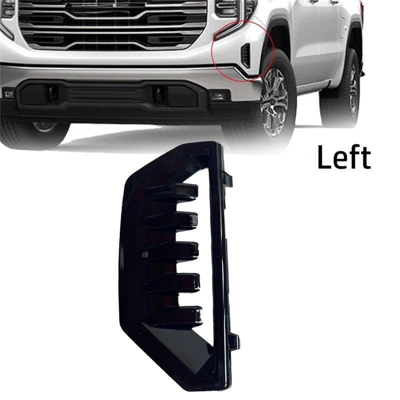 Car Accessories Front Left Driver Side Bumper Cover Air Duct 84869627 For GMC For Sierra 22-23 Replacement