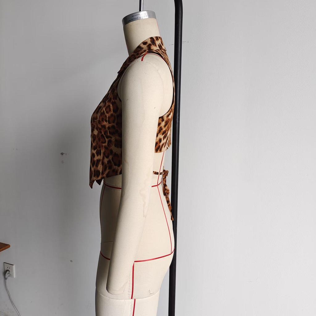 2024 Summer Women's Slimming Lace-Up Sleeveless Vest