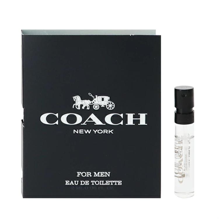 COACH New York Men s Light Perfume Sample Set Eau De Toilette 2ml 2ml*1