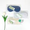 Hot Selling Champagne Silver Navy 100 Mulberry Filling Silk Eye Mask With Sleeping