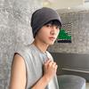 Men Women Spring Autumn Pile Hat Solid Color Brimless High Elastic Knitting Beanie Hat Fashion Accessories