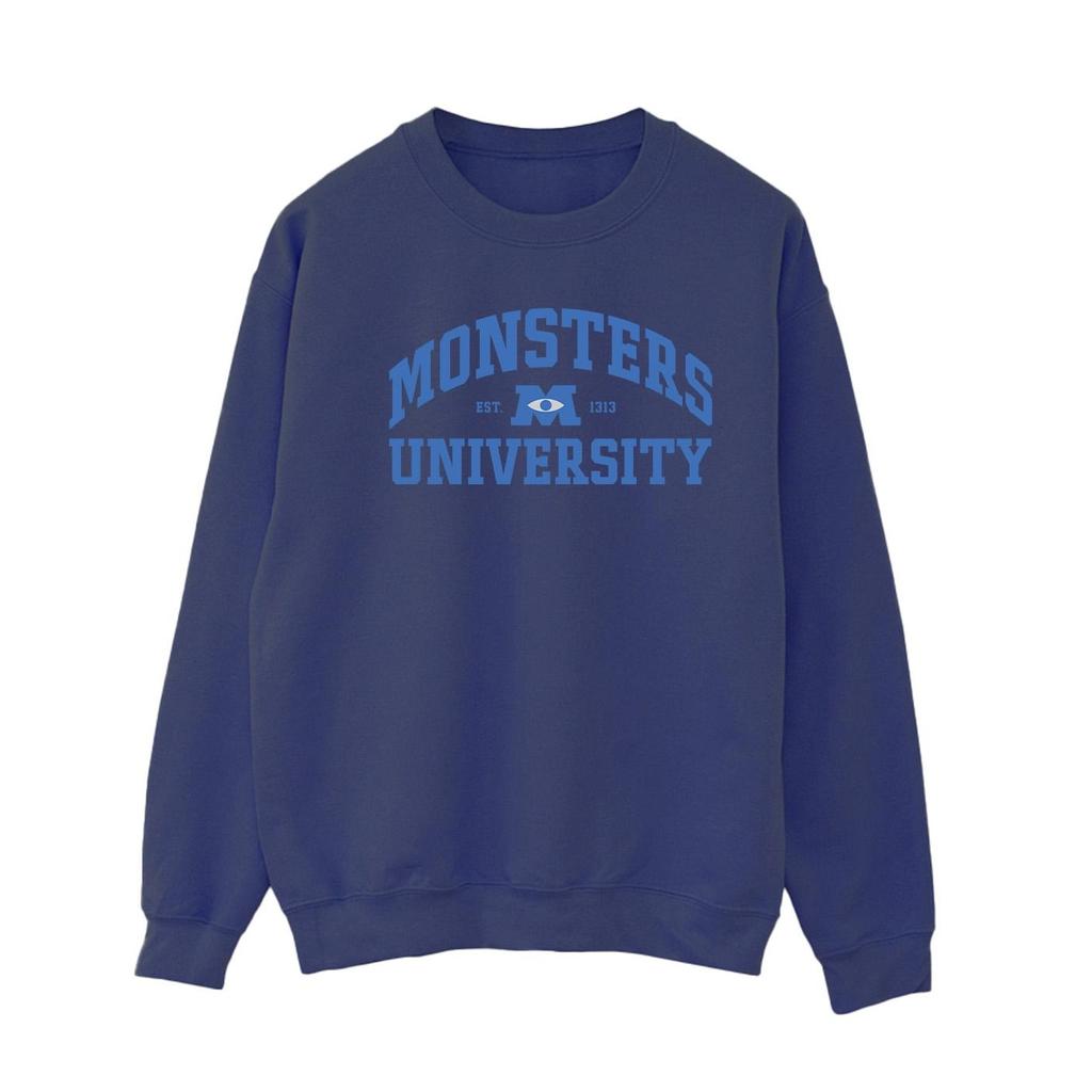 Disney Womens/Ladies Monsters University Logo Sweatshirt